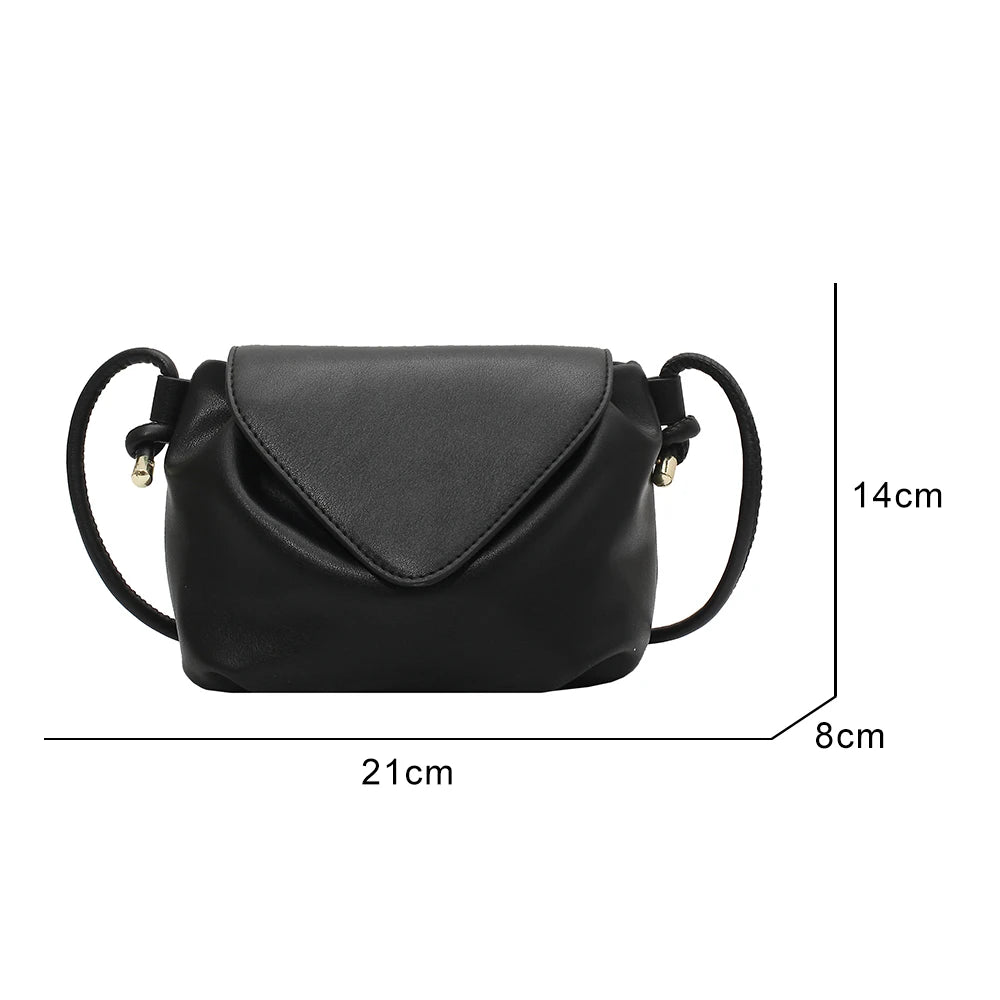 Stylish Crossbody Cloud Bag Khaki Handbag