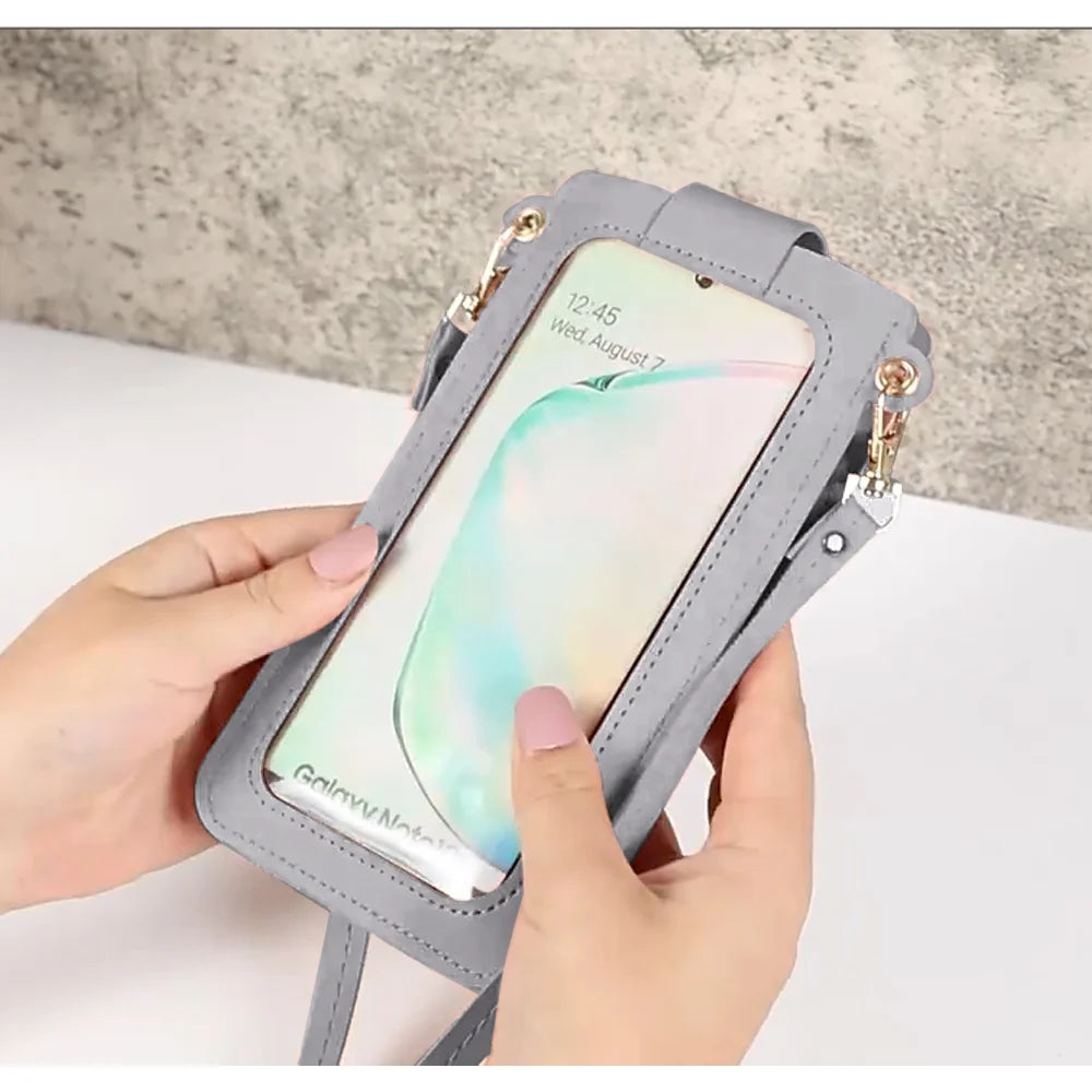 Dog Print Crossbody Bag Hasp Handbag Card Holder Wallet