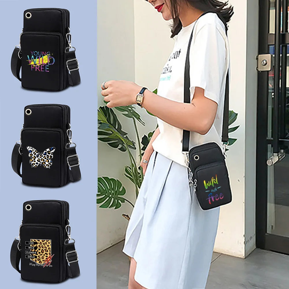 Women's Mobile Phone Bag Crossbody Shoulder Purse Clutch Wallet