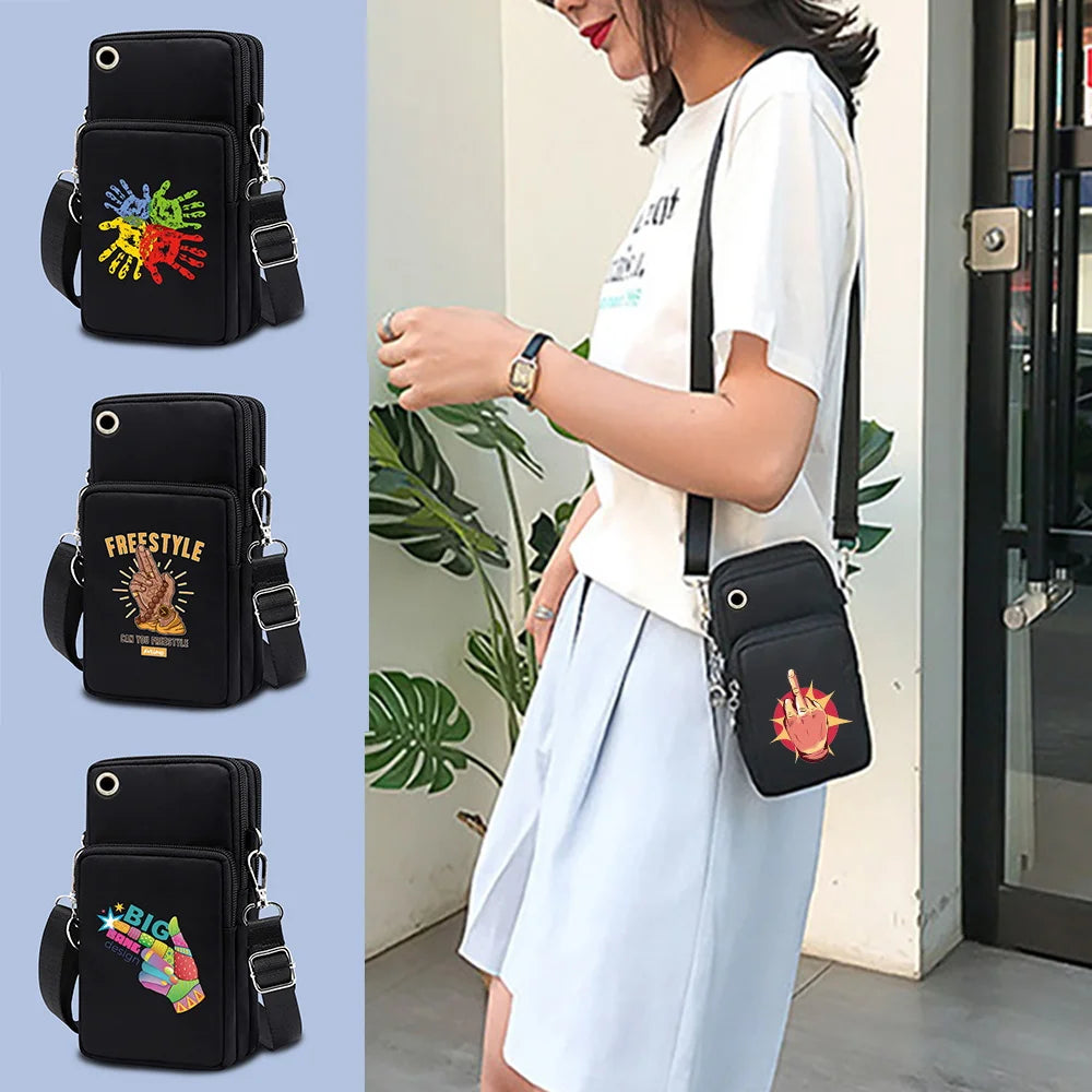 Phone Bag for Samsung/IPhone/Redmi Note 10 Case Wallet