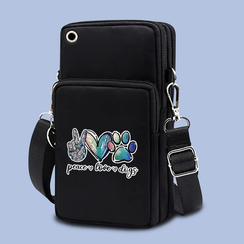 Universal Shoulder Bag for Samsung/iPhone/Huawei/HTC/LG