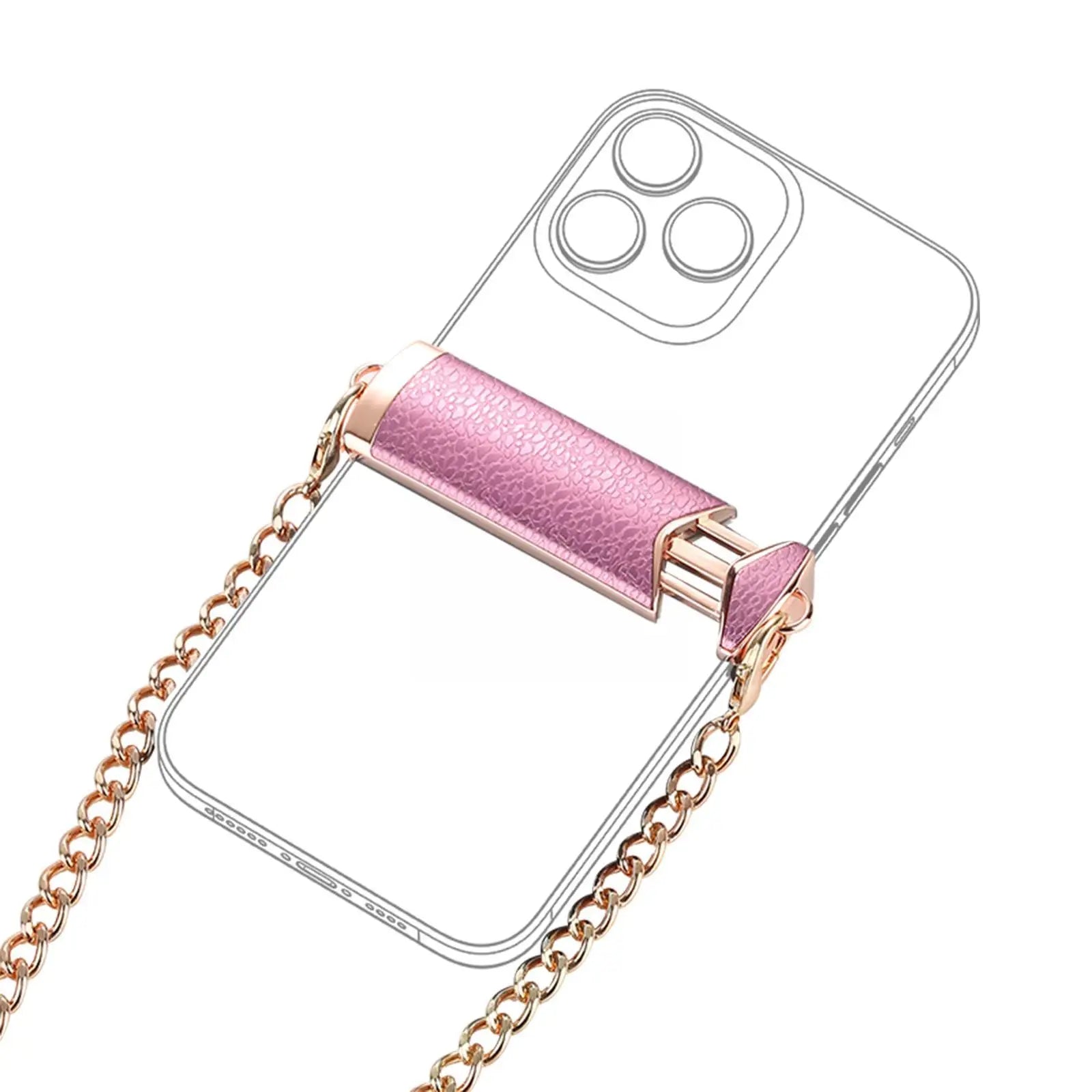Phone Crossbody Chain Strap Lanyard Safety Strap for Travel Y0O8