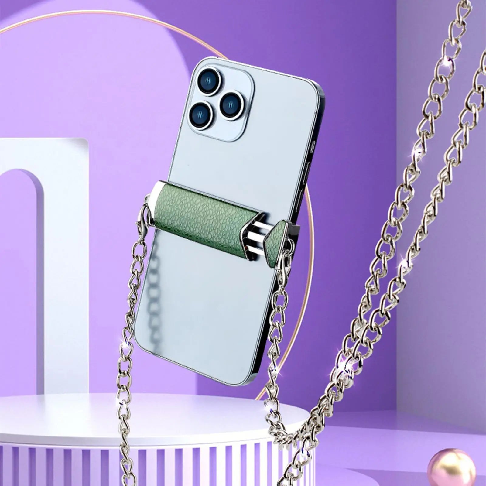 Phone Crossbody Chain Strap Lanyard Safety Strap for Travel Y0O8