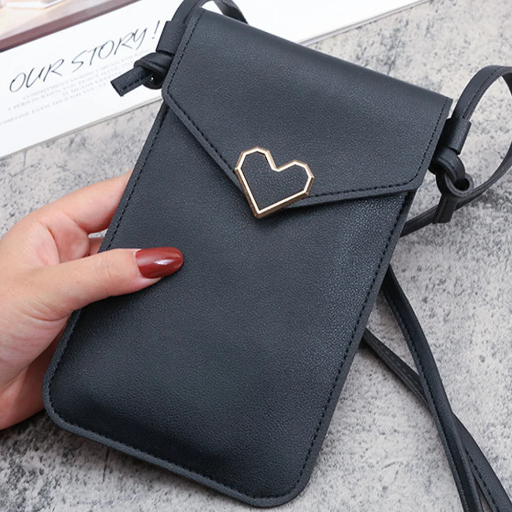 Pink Crossbody Bag for Women, Travel Shoulder Bag with Initial Name