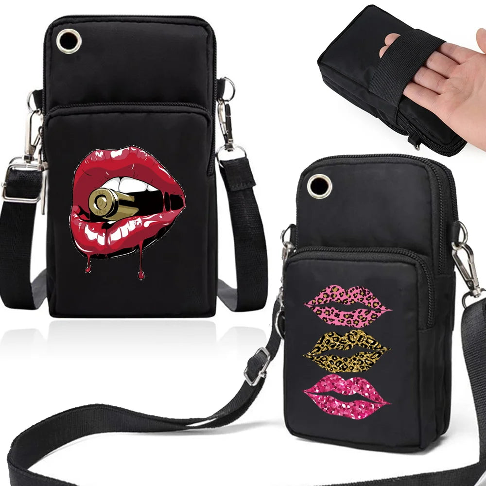 Mobile Phone Shoulder Bag for Galaxy Note Plus/Huawei/iphone