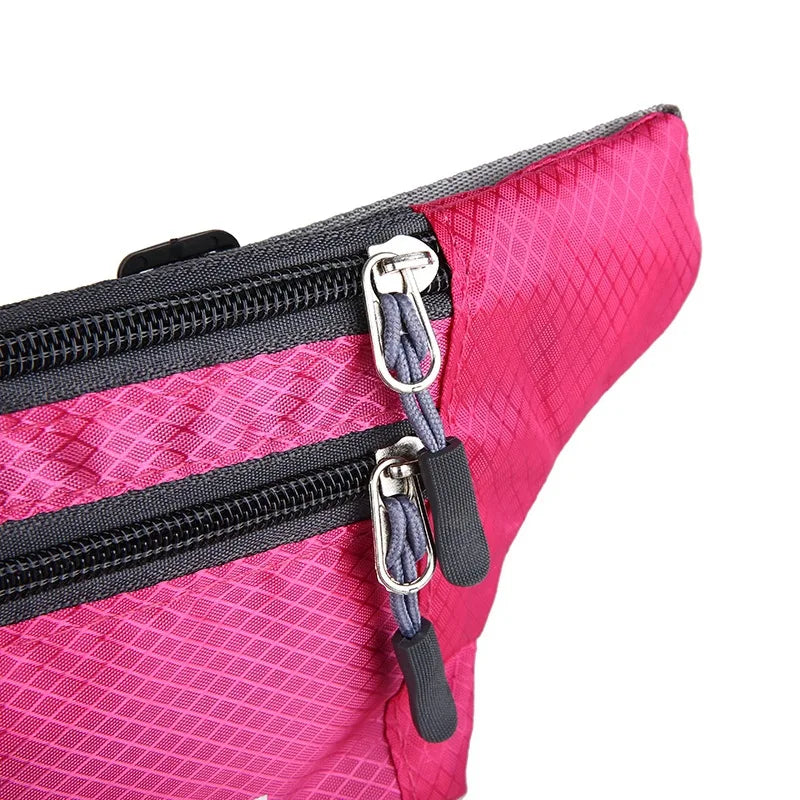 Outdoor Running Waist Bag Straddle Sports Bag Fitness Cycling Backpack