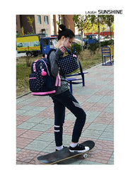 Kids Travel Backpack Shoulder Bag School Bags Girls Rucksack 3Pcs/set