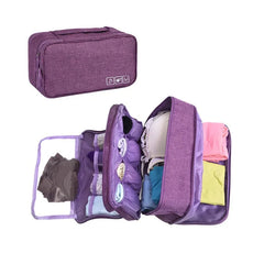 Travel Bag Partner Packing Cube Oxford Durable Bra Pocket Women