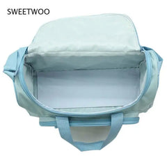 Mom Diaper Bag One Shoulder Baby Bag Set Nappy Mommy Bag Women Travel Handbag