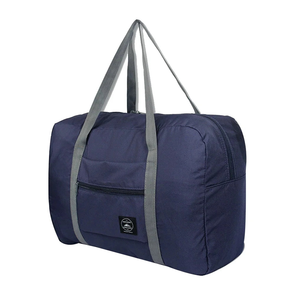Mom Series Printed Travel Bags Large Capacity Bag Nylon Foldable Luggage Water P