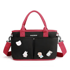Mommy Bag Large Capacity Diaper Tote Wet Dry Separation Shoulder Handbag