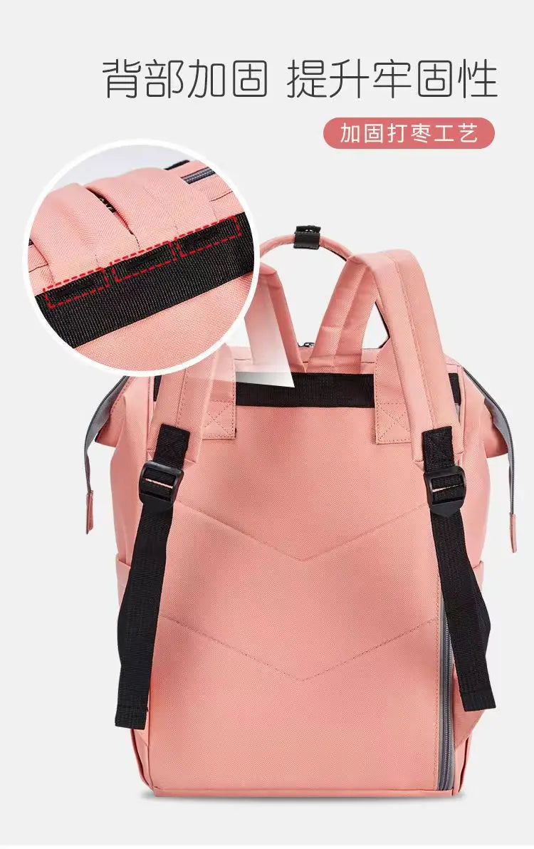 Mommy Bag Backpack Lightweight Large Capacity Handbag Multifunctional Mother Bag