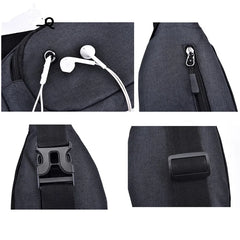 Pink Money Belt Nylon Waist Pack Chest Bag for Men Women