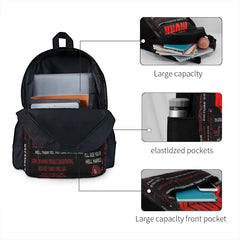Monk Quotes 1 Backpacks Men's Backpacks Bags For Women Retro Bags For Girls Back