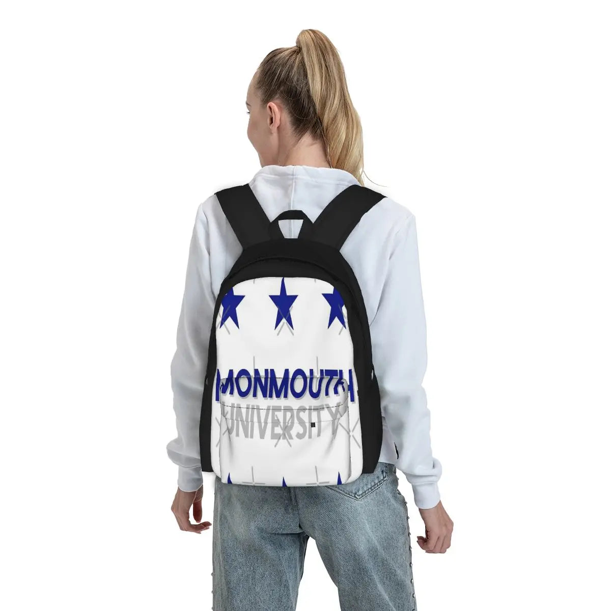 Monmouth University Backpacks Men's Women's Travel Bags School Bags