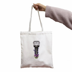 Monsta X Gothic Canvas Bag Horror Cartoon Shopper Casual Shoulder Bag