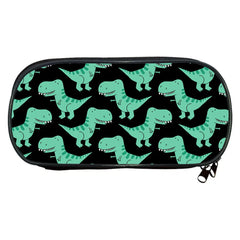 Dinosaur Print Pencil Case for Kids, T. Rex Stationary Bag Boys Girls Gift