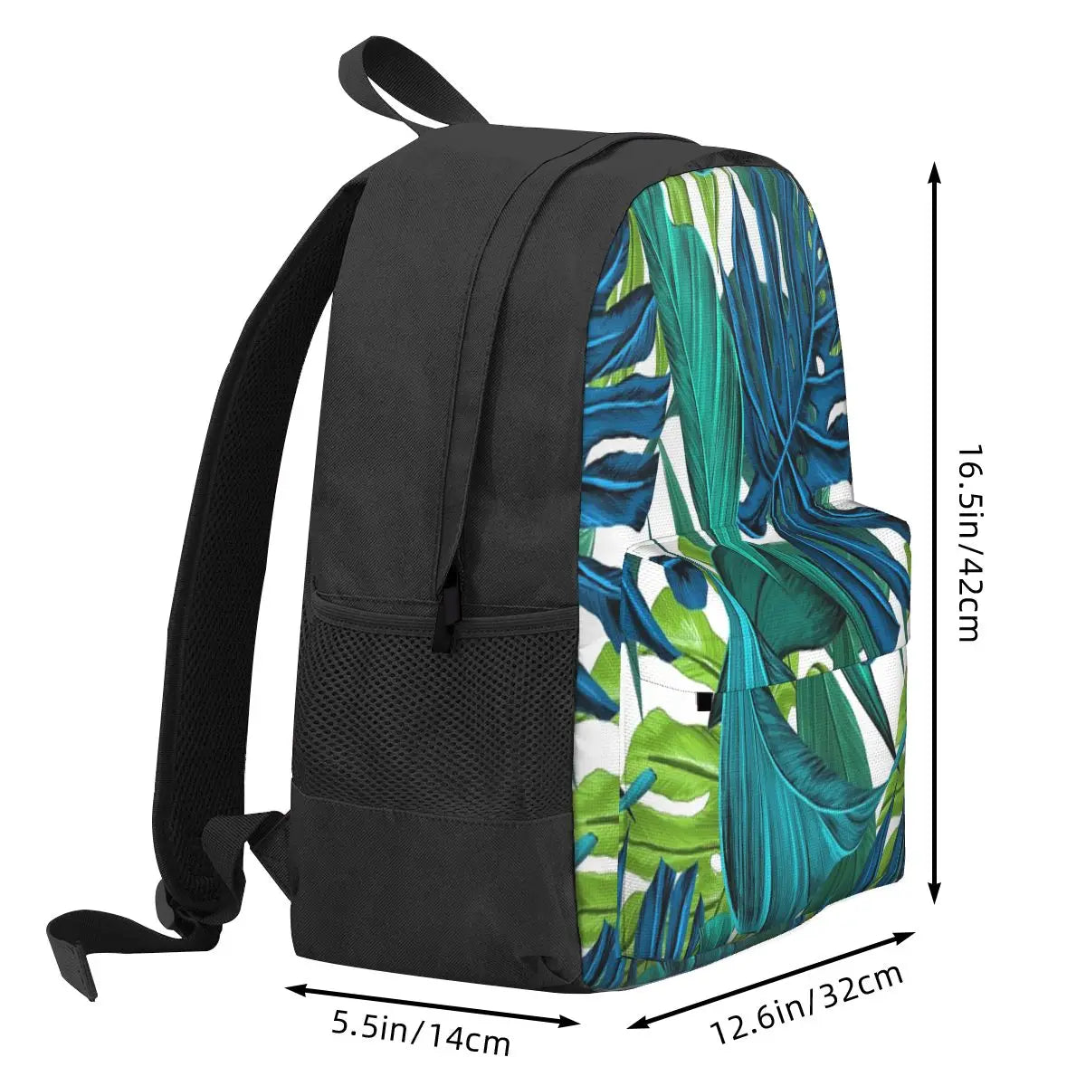 Monstera Banana Palm Leaf 2 Backpacks Men's Backpacks Bags For Women