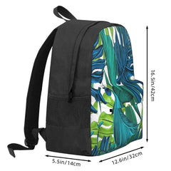 Monstera Banana Palm Leaf 2 Backpacks Men's Backpacks Bags For Women