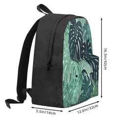 Monstera Melt In Green 2 Backpacks Men's Backpacks Bags For Women