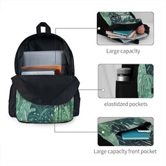 Monstera Melt In Green 2 Backpacks Men's Backpacks Bags For Women