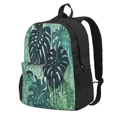 Monstera Melt In Green 2 Backpacks Men's Backpacks Bags For Women