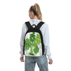 Monstera Backpack Men Women Bag
