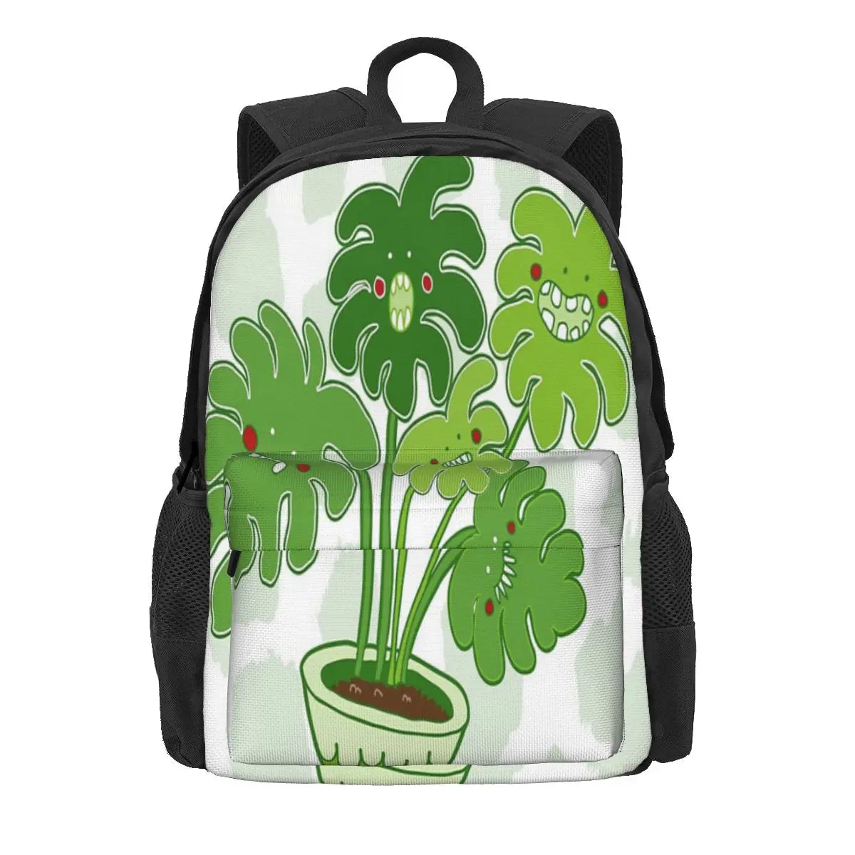 Monstera Backpack Men Women Bag