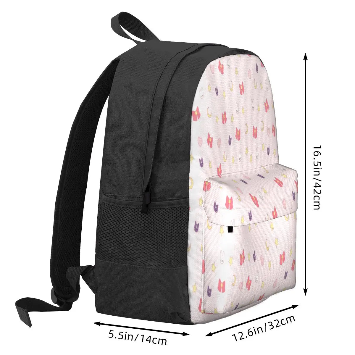 Moon Bunny Backpacks Men's Backpacks Bags For Women School Man Backpack