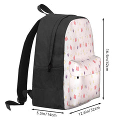 Moon Bunny Backpacks Men's Backpacks Bags For Women School Man Backpack