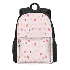 Moon Bunny Backpacks Men's Backpacks Bags For Women School Man Backpack