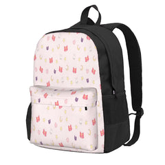 Moon Bunny Backpacks Men's Backpacks Bags For Women School Man Backpack