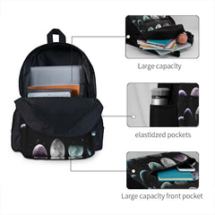 Moon Phase 2 Backpacks Men's Backpacks Bags For Women Plain