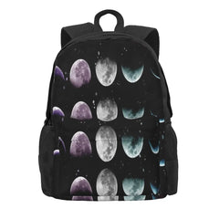 Moon Phase 2 Backpacks Men's Backpacks Bags For Women Plain