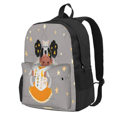 Moon Witch Backpacks Men Women Zipper Bag For Men Women