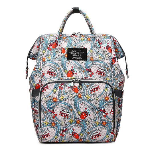 Anti Theft Oxford Rucksack Large Capacity Backpack