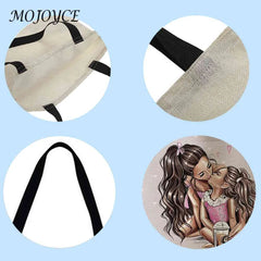 Mothers Printed Shoulder Bag Large Tote Bag Female Shopping Handbag