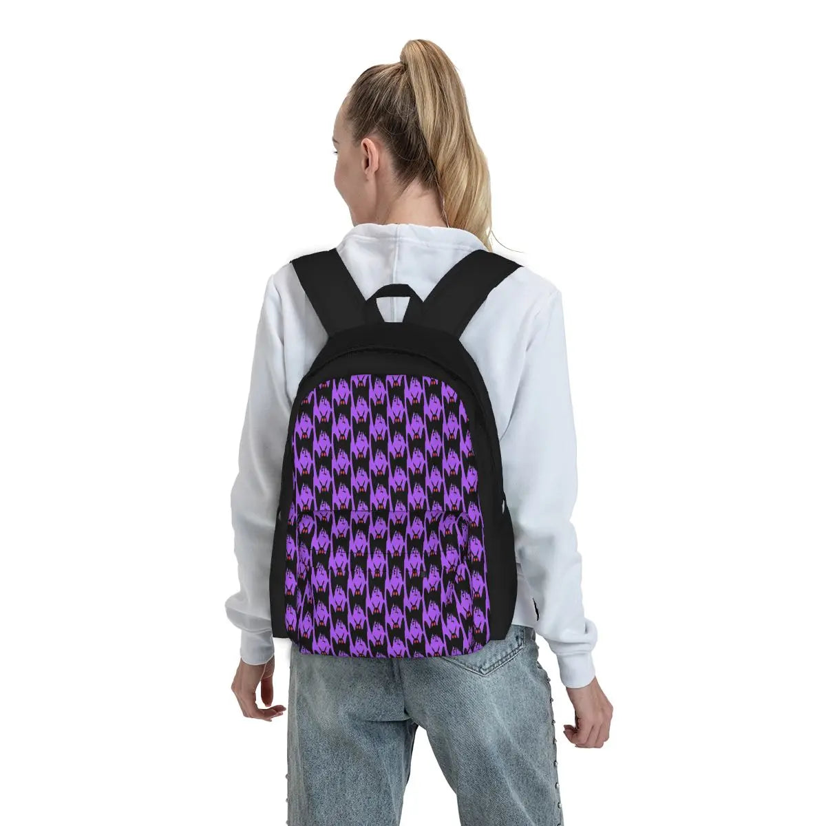 Mothman 1 Backpacks Men's Women's Eco-Friendly School Bags