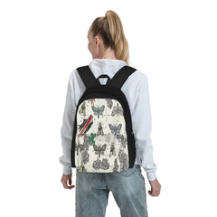 Moths And Rocks Backpack Men's Bag Women's Back Bag
