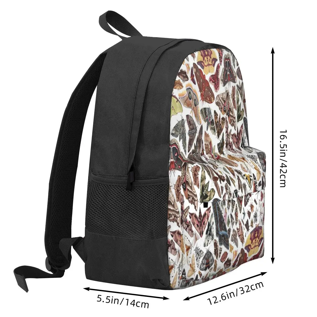 Moths Of North America Pattern 1 Backpacks Men's Backpacks Bags For Women