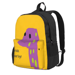 Motivational Lizard Backpacks Retro Bag Teenagers