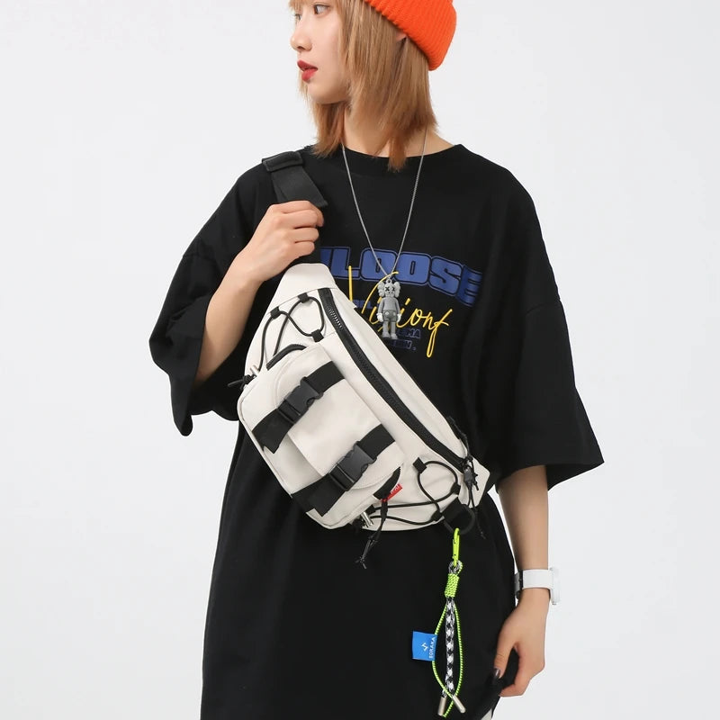 Moto & Biker Fanny Pack Waist Bag Shoulder Crossbody Bags