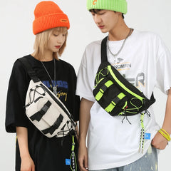 Moto & Biker Fanny Pack Waist Bag Shoulder Crossbody Bags