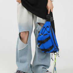 Moto & Biker Fanny Pack Waist Bag Shoulder Crossbody Bags