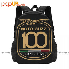 Motoguzzi Large Capacity Vintage Riding Backpack