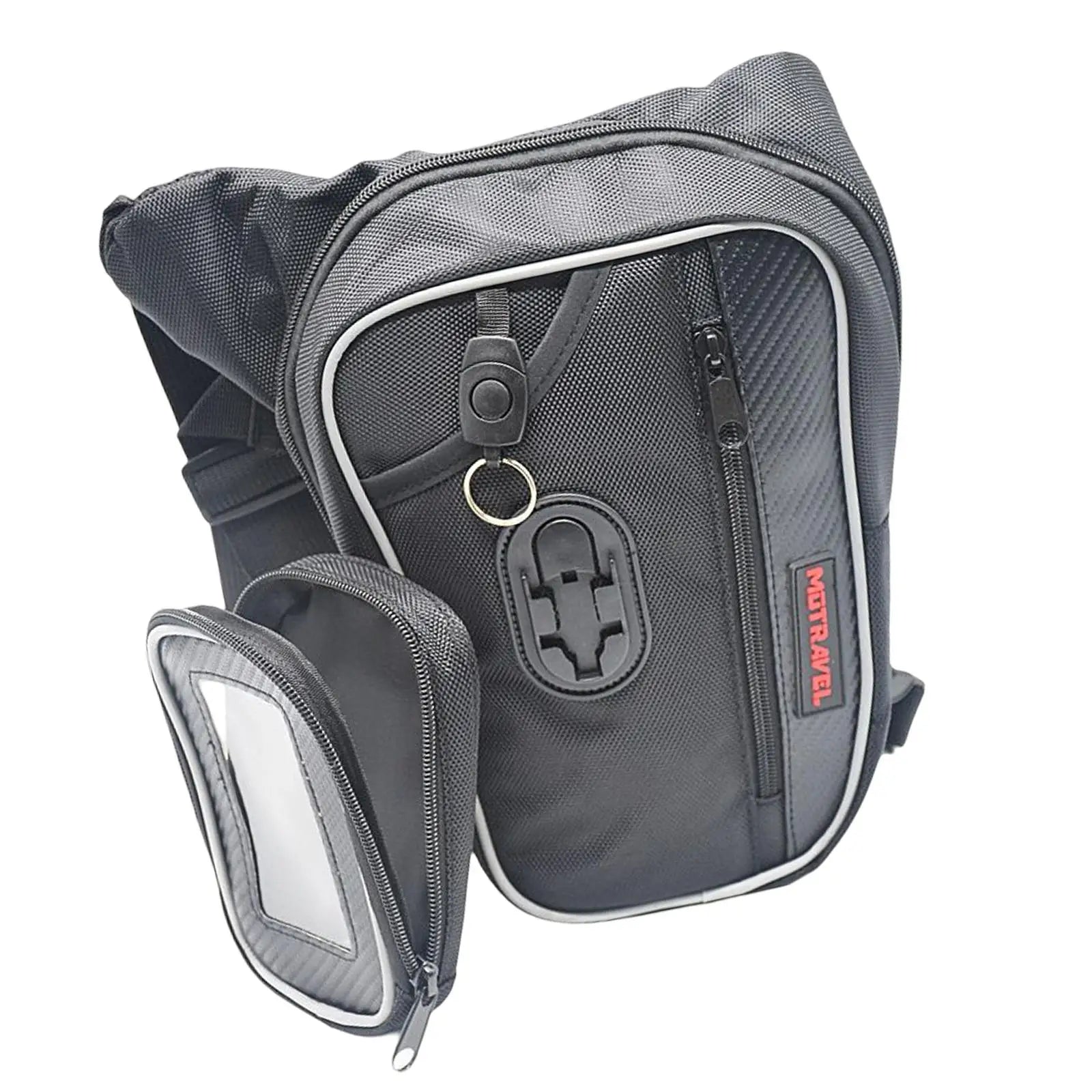 Motorcycle Drop Leg Bag Reflective Strip Wallet Bike Bag Outdoors Sports
