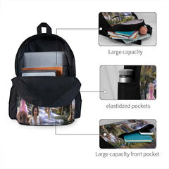 Mountain Paradise Backpacks Men's Backpacks Bags For Women Anime Backpack