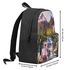 Mountain Paradise Backpacks Men's Backpacks Bags For Women Anime Backpack