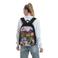 Mountain Paradise Backpacks Men's Backpacks Bags For Women Anime Backpack