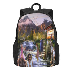 Mountain Paradise Backpacks Men's Backpacks Bags For Women Anime Backpack